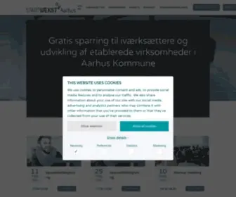 Startaarhus.dk(Iværksætterhjælp) Screenshot