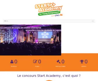 Startacademy.be(startacademy) Screenshot