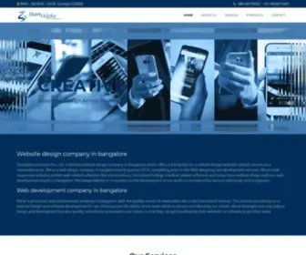 Startalpha.com(Website designing company in bangalore) Screenshot