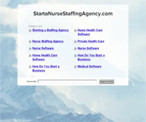 Startanursestaffingagency.com(How to start a nursing agency) Screenshot