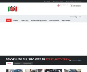 Startautotrani.it(Front page) Screenshot