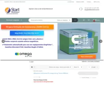 Startbioscience.com.br(Bem-vindo ao site da Start BioScience) Screenshot