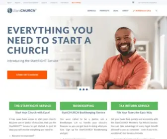 Startchurch.com(How to Start a Church) Screenshot