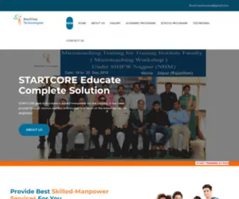 Startcore-India.org(StartCore Technologies) Screenshot