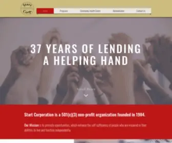 Startcorp.org(Community Health) Screenshot