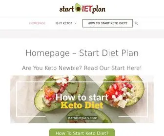 Startdietplan.com(Start Diet Plan) Screenshot