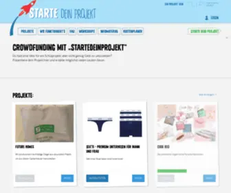 Startedeinprojekt.at(Starte Dein Projekt) Screenshot