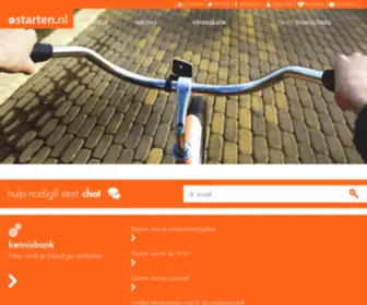 Starten.nl(Platform voor startende ondernemers) Screenshot