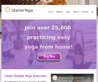 Starter-Yoga.com(StarterYoga) Screenshot