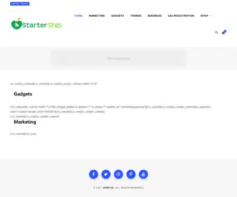 Startership.com.ng(Tools and Resources To Start your Business) Screenshot