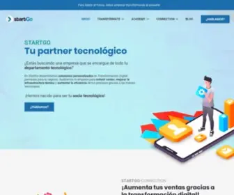 Startgoconnection.es(StartGo Connection ▷ Tu partner tecnológico) Screenshot