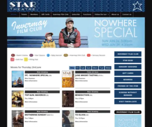 Startheatre.com.au(Startheatre) Screenshot