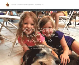 Startherapydogs.org(Southeastern Therapy Animal Resources) Screenshot
