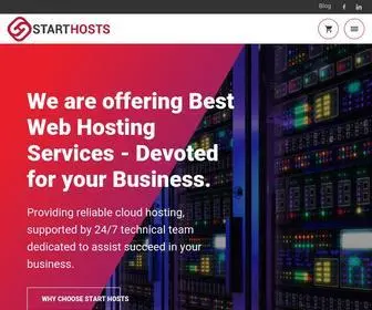 Starthosts.com(Best Web Hosting Providers) Screenshot