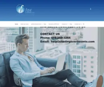 Startingovertoronto.com(Consumer Proposal & Licensed Insolvency Trustee in Toronto) Screenshot