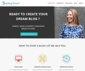 Startingsmartonline.com(Starting Smart Online) Screenshot