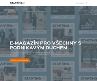 Startingup.cz(E-magazín Starting UP) Screenshot