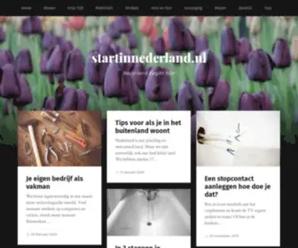 Startinnederland.nl(startinnederland) Screenshot