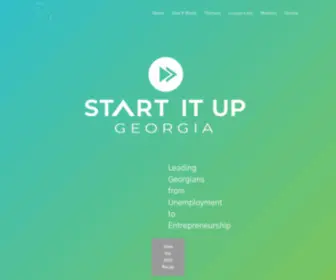 Startitupgeorgia.org(Start It Up Georgia’s mission) Screenshot