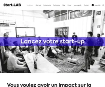 Startlab.be(Start.LAB) Screenshot