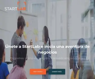 Startlab.do(Apoyar a emprendedores con ideas y proyectos de base tecnológica) Screenshot