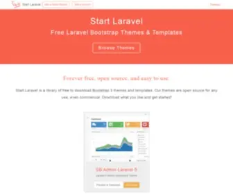 Startlaravel.com(Start Laravel) Screenshot