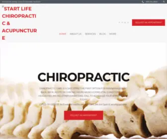 Startlifechiro.com(Start Life Chiropractic & Acupuncture) Screenshot