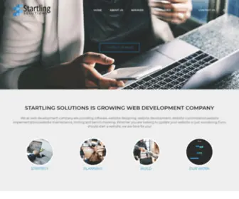 Startlingsolutions.com(Website development company) Screenshot