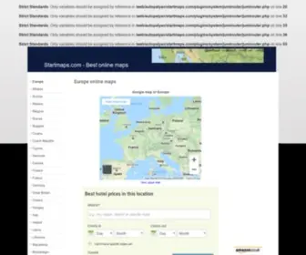 Startmaps.com(Europe) Screenshot