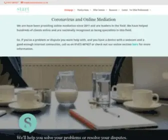 Startmediation.co.uk(Start Mediation Ltd) Screenshot