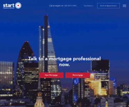 Startmortgages.co.uk(Mortgage Brokers & Advisers) Screenshot