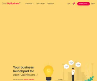 Startmybusiness.com(Start-up Business Platform) Screenshot