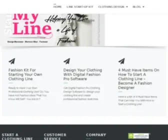 Startmyline.com(Fashion Design Software) Screenshot