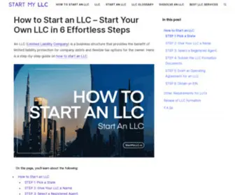 Startmyllc.io(How to Start an LLC for $Guide)) Screenshot