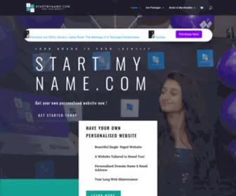 Startmyname.com(Startmyname) Screenshot