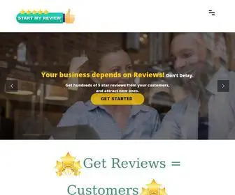 Startmyreview.com(Get 5 Star Reviews for Business on Google) Screenshot