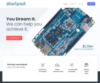 Startpad.co(Startpad Accelerator Co) Screenshot