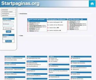 Startpaginas.org(Eigen startpagina) Screenshot