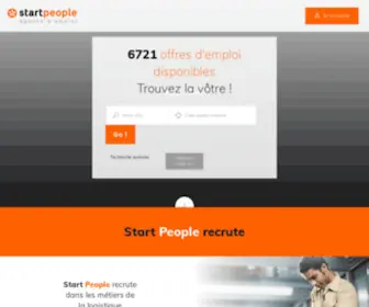 Startpeople.fr(Start People) Screenshot