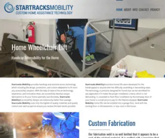 Startrackshomelifts.com(Startracks Mobility Home Wheelchair Lift) Screenshot