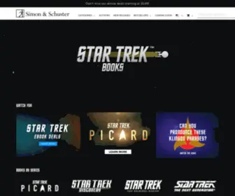 Startrekbooks.com(Star Trek Books) Screenshot