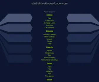 Startrekdesktopwallpaper.com(Free Star Trek computer desktop wallpaper) Screenshot