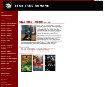 Startrekromane.de(Star Trek Romane) Screenshot
