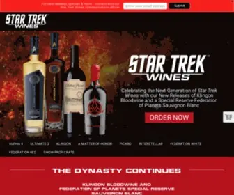 Startrekwines.com(New Releases) Screenshot