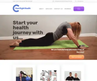 Startrighthealth.com(Start Right Health) Screenshot