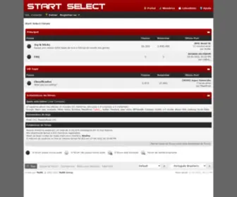 Startselect.com.br(Start Select) Screenshot