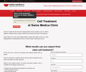 Startstemcells.com(Swiss Medica XXI) Screenshot
