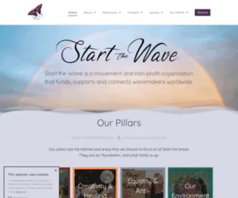 Startthewave.org(An Eco) Screenshot