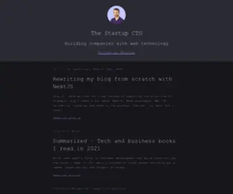 Startup-Cto.net(The startup cto) Screenshot