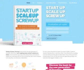 Startup-Scaleup-Screwup.com(Startup, Scaleup, Screwup) Screenshot